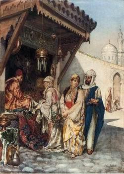 unknow artist Arab or Arabic people and life. Orientalism oil paintings 596 France oil painting art